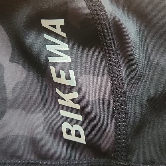 Bikewa Men's Camo Bike Shorts Padded Cycling Road Mtn Riding UPF 50, Size XXL - Picture 7 of 12